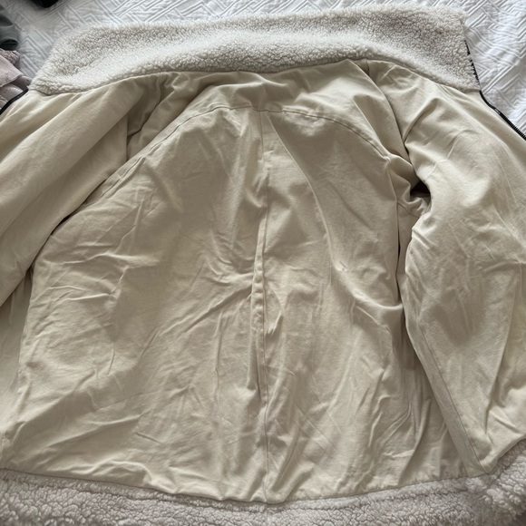 ❤️SOLD❤️Lululemon Cinchable fleece zip up - Picture 4 of 5